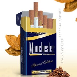 Manchester United Blue Cigarettes - 1 Carton (10 Packs)